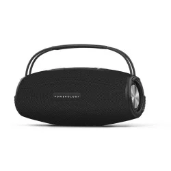 Powerology Phantom Speaker, Bluetooth 5.0, Water-Resistant, Aux Interface, 6000mAh Battery Capacity - Black